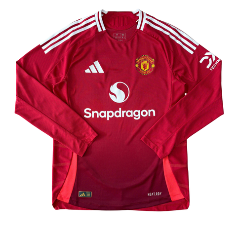 ÁO BÓNG ĐÁ MANCHESTER UNITED 2024/25 SÂN NHÀ CHÍNH HÃNG PLAYER TAY DÀI IT1988