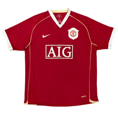 ÁO BÓNG ĐÁ MANCHESTER UNITED 2006/07 SÂN NHÀ CHÍNH HÃNG -- 17652438