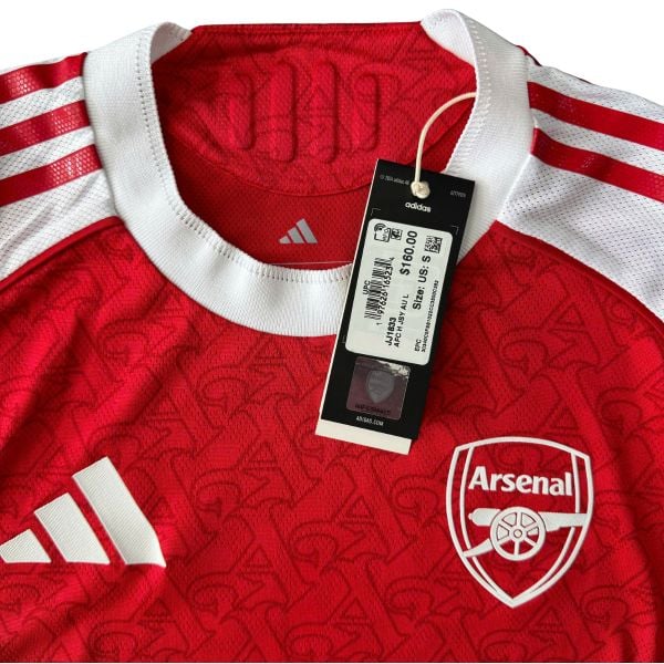 ÁO BÓNG ĐÁ ARSENAL 2025/26 CHÍNH HÃNG SÂN NHÀ TAY DÀI PLAYER JJ1833