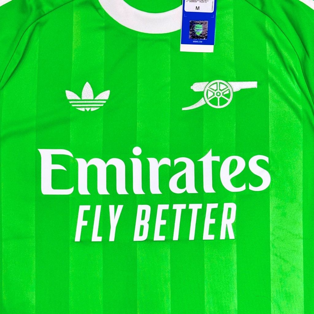 ÁO THỦ MÔN ARSENAL 2025/26  CHÍNH HÃNG BẢN THỨ 3 FAN JI9560