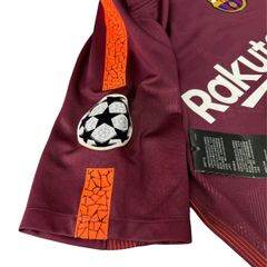 ÁO BÓNG ĐÁ BARCELONA 2017/18 CHÍNH HÃNG SÂN KHÁCH THỨ BA FAN 847253-683 - NAME PATCH UEFA SUAREZ