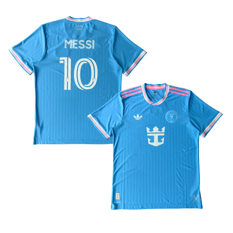 ÁO BÓNG ĐÁ INTER MIAMI 2025/26 THỨ BA CHÍNH HÃNG PLAYER MESSI #10 PHJN7996 - KHÔNG TAG - 10/10