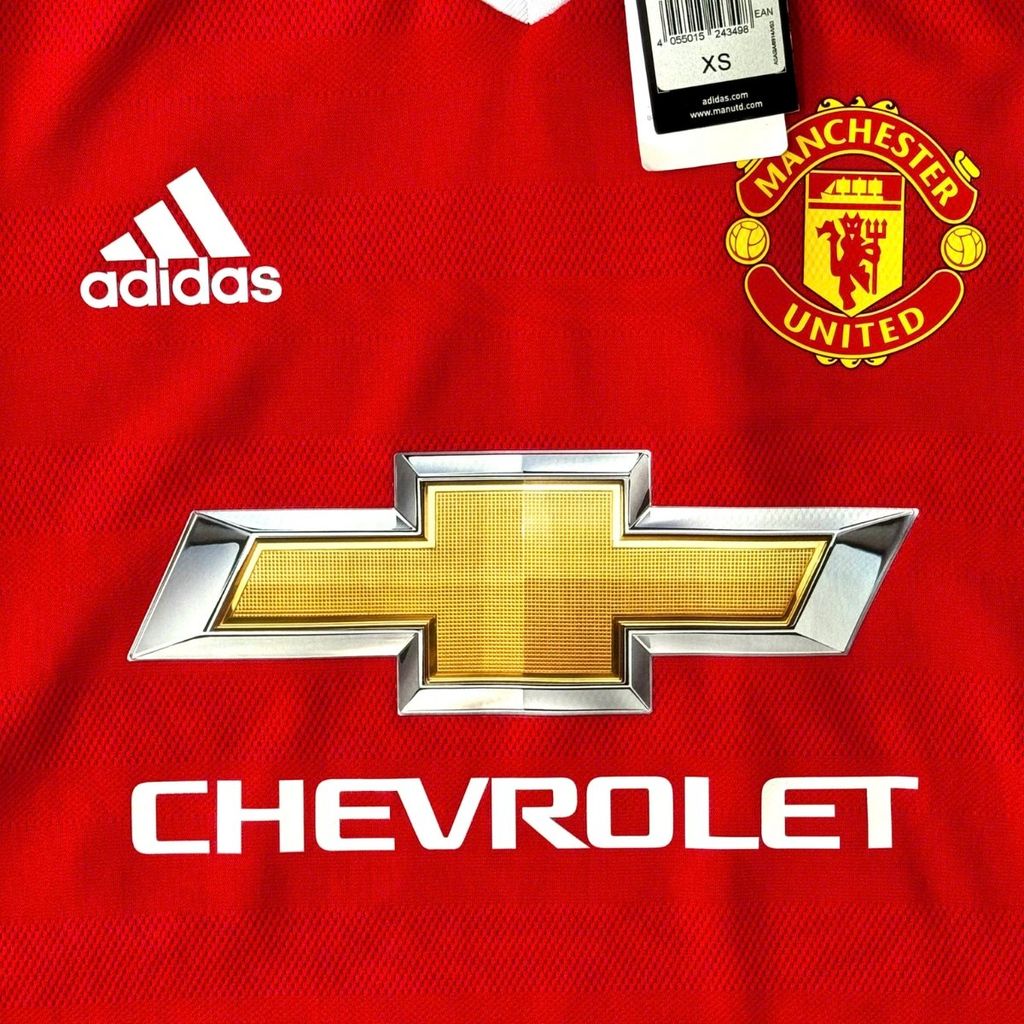 ÁO BÓNG ĐÁ MANCHESTER UNITED 2015/16 CHÍNH HÃNG SÂN NHÀ PLAYER - AC1415