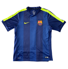 ÁO BÓNG ĐÁ BARCELONA TRAINING CHÍNH HÃNG BẢN FAN 610443-422 - SIZE L - 8/10