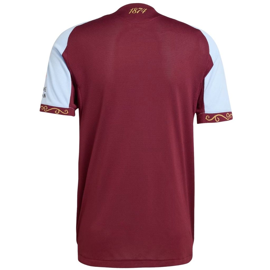 ÁO BÓNG ĐÁ ASTON VILLA 2025/26 CHÍNH HÃNG SÂN NHÀ PLAYER JN8032