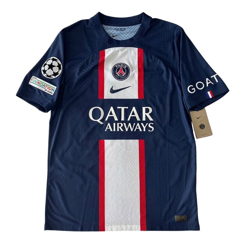 ÁO BÓNG ĐÁ PSG 2022/23 CHÍNH HÃNG SÂN NHÀ BẢN PLAYER NAMESET MESSI - 30 DJ7649-480