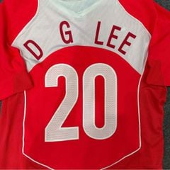 ÁO BÓNG ĐÁ ĐỘI TUYÊN HÀN QUỐC 2004/05 SÂN NHÀ CHÍNH HÃNG PLAYER 117507 - Lee Dong-Gook