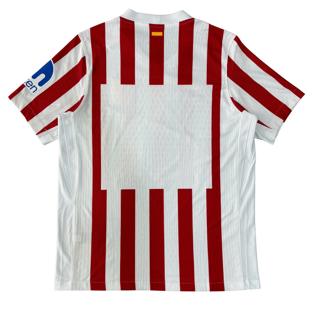 ÁO BÓNG ĐÁ ATLETICO MADRID 2025/26 SÂN NHÀ CHÍNH HÃNG PLAYER HJ4541-614 KHÔNG TAG - 10/10