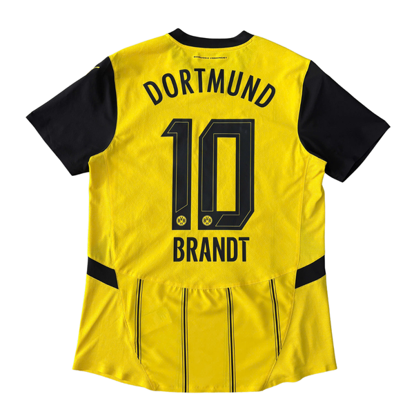 ÁO BÓNG ĐÁ BORUSSIA DORTMUND 2024/25 SÂN NHÀ CHÍNH HÃNG PLAYER + BRANDT #10 - 774945-01