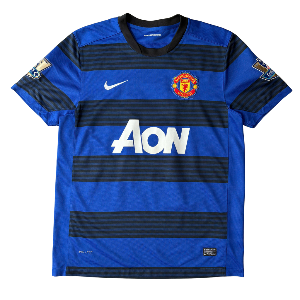 ÁO BÓNG ĐÁ MANCHESTER UNITED 2011/13 SÂN KHÁCH CHÍNH HÃNG + PATCH NGOẠI HẠNG ANH - CHICHARITO #14 -- 423935-403