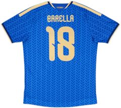 NAMESET BARELLA 18 AUTHENTIC Ý SÂN NHÀ 2026 WORLD CUP