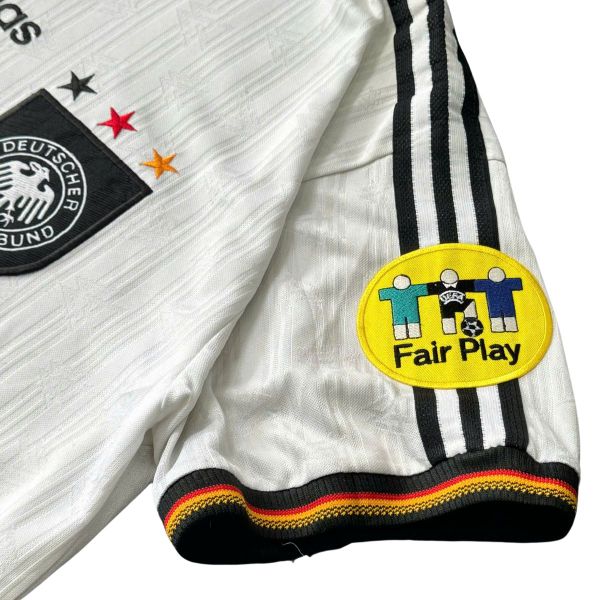 ÁO BÓNG ĐÁ ĐỘI TUYỂN ĐỨC VINTAGE 1996/97 CHÍNH HÃNG SÂN NHÀ PLAYER NAME PATCH KLINSMANN