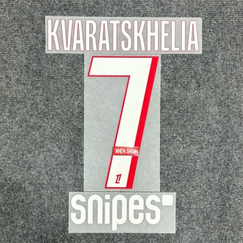 NAMESET KVARATSKHELIA 7 AUTHENTIC PARIS SAINT-GERMAIN 2026/27 SÂN NHÀ LIGUE 1