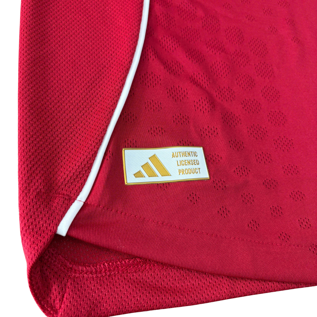 ÁO BÓNG ĐÁ LIVERPOOL 2025/26 SÂN NHÀ CHÍNH HÃNG PLAYER WIRTZ #7 PHÔNG EPL + PATCH JY4237 - KHÔNG TAG - 10/10