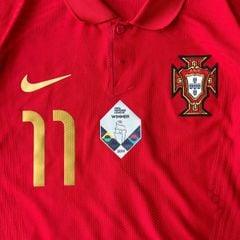 ÁO BÓNG ĐÁ BỒ ĐÀO NHA 2020/21 CHÍNH HÃNG SÂN NHÀ PLAYER CD0587-687 - NAME PATCH UEFA B.FERNANDES