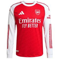 ÁO BÓNG ĐÁ ARSENAL 2025/26 CHÍNH HÃNG SÂN NHÀ TAY DÀI PLAYER JJ1833