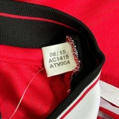 ÁO BÓNG ĐÁ MANCHESTER UNITED 2015/16 CHÍNH HÃNG SÂN NHÀ PLAYER - AC1415