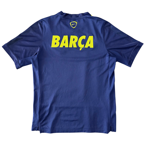 ÁO BÓNG ĐÁ BARCELONA TRAINING CHÍNH HÃNG BẢN FAN 610443-422 - SIZE L - 8/10