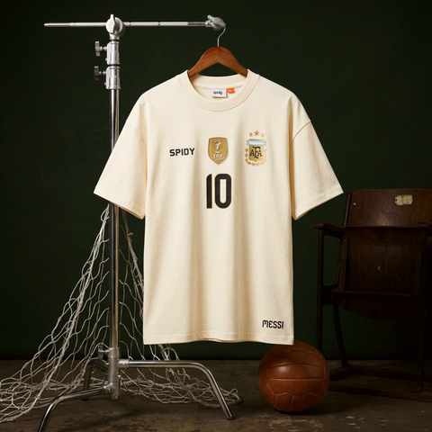 Áo Thun SPIDY Argentina ATARG01 World Cup 2026 Phiên Bản Đặc Biệt Messi