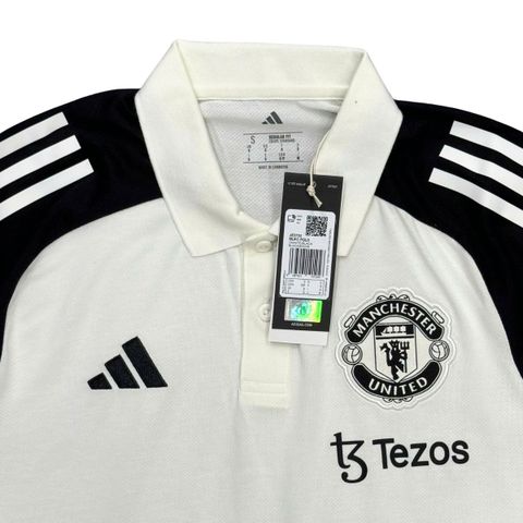 ÁO POLO MANCHESTER UNITED 2024/25 TIRO 24 CHÍNH HÃNG JE3732 SIZE S(UK)