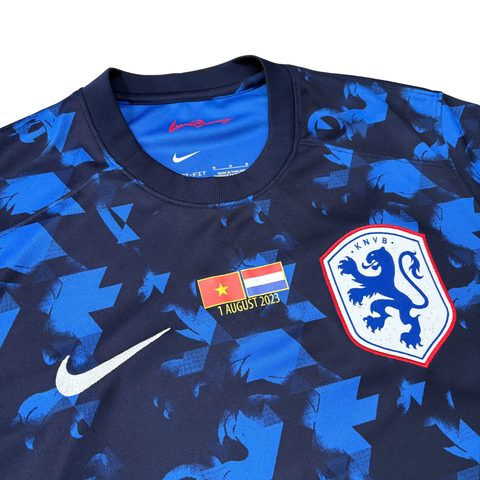 ÁO BÓNG ĐÁ NỮ HÀ LAN 2023 SÂN KHÁCH CHÍNH HÃNG FAN + PATCH FIFA WOMEN'S WORLD CUP 2023