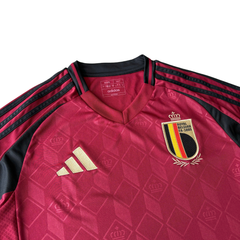 ÁO BÓNG ĐÁ BỈ 2024 SÂN NHÀ CHÍNH HÃNG FAN IQ0769 - KHÔNG TAG