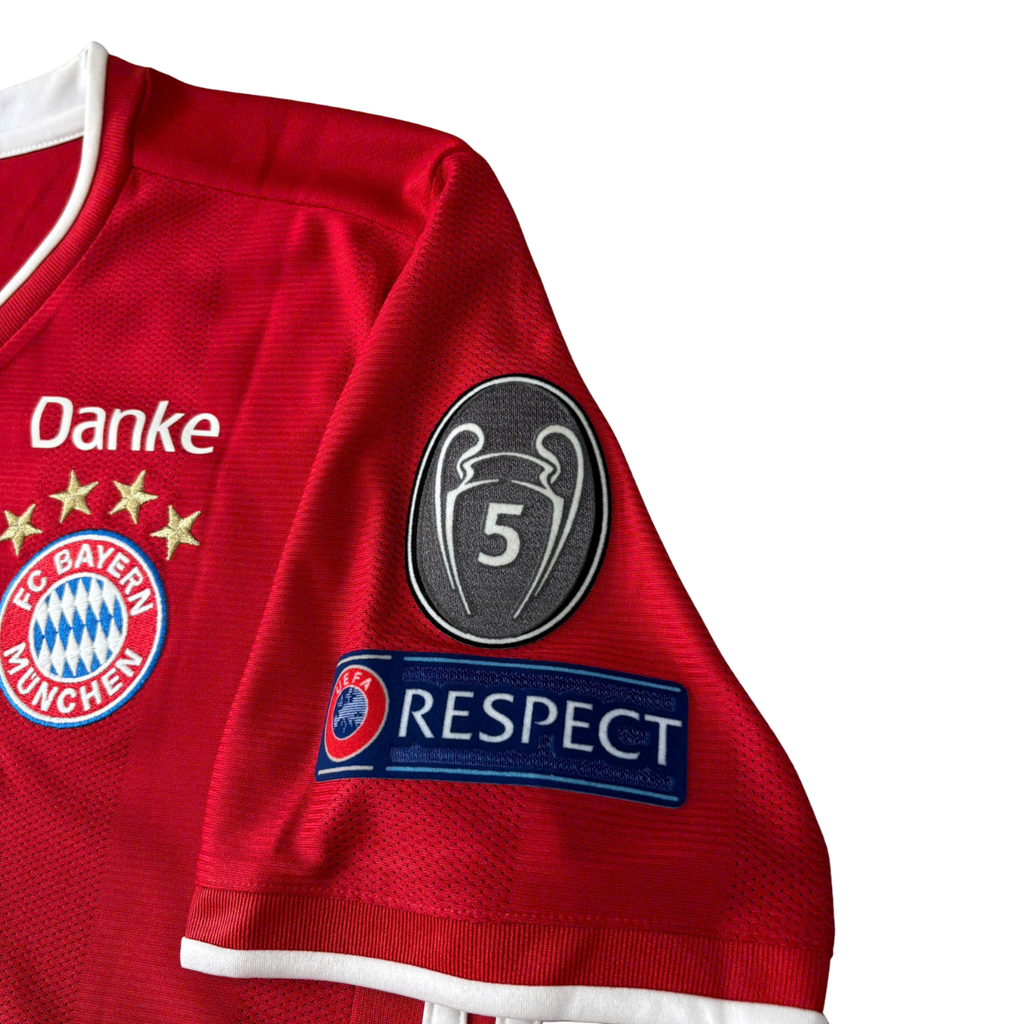 ÁO BÓNG ĐÁ BAYERN MUNICH 2019/20 SÂN NHÀ CHÍNH HÃNG FAN + PATCH C1, FINAL DETAIL 2020 + THIAGO #6 - FR8358
