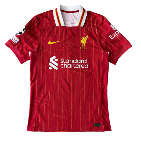 ÁO BÓNG ĐÁ LIVERPOOL 2024/25 SÂN NHÀ CHÍNH HÃNG PLAYER + PATCH C1 & ALEXANDER-ARNOLD #66 FN8776-688.