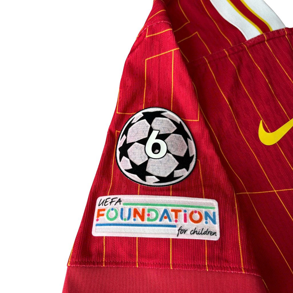 ÁO BÓNG ĐÁ LIVERPOOL 2024/25 SÂN NHÀ CHÍNH HÃNG PLAYER + PATCH C1 & ALEXANDER-ARNOLD #66 FN8776-688.