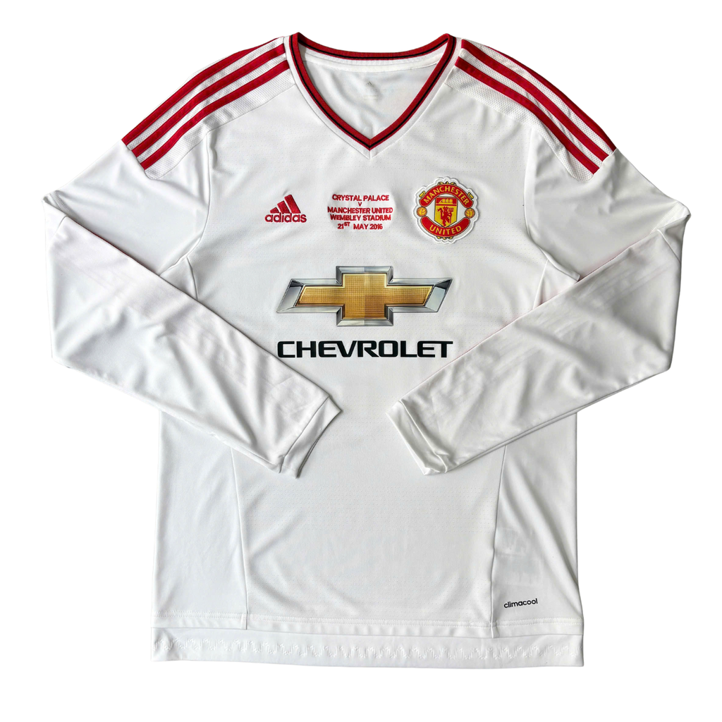 ÁO BÓNG ĐÁ MANCHESTER UNITED 2015/16 SÂN KHÁCH CHÍNH HÃNG FAN + DETAIL CHUNG KẾT FA CUP 2016 - ROONEY #10 -- AI6362