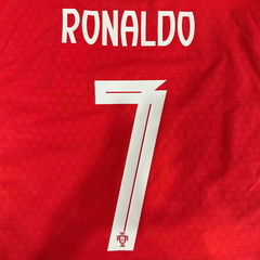 ÁO BÓNG ĐÁ TUYỂN BỒ ĐÀO NHA 2025 CHÍNH HÃNG SÂN NHÀ BẢN PLAYER NAMESET RONALDO 7 - 780766-01