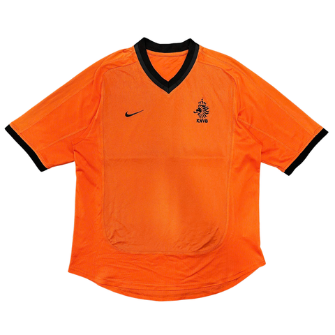 ÁO BÓNG ĐÁ TUYỂN HÀ LAN 2000 CHÍNH HÃNG SÂN NHÀ - SIZE M (UK) - 7.5/10
