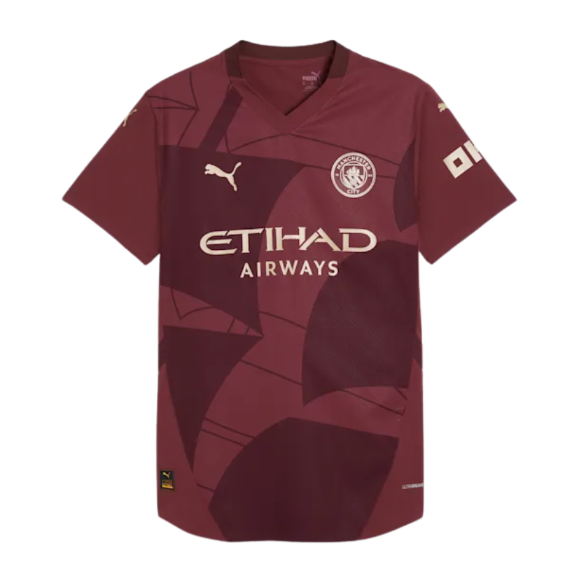 ÁO BÓNG ĐÁ MANCHESTER CITY 2024/25 CHÍNH HÃNG SÂN KHÁCH THỨ BA BẢN PLAYER  775096-03
