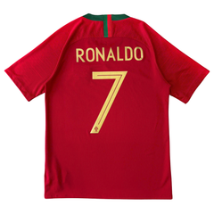 ÁO BÓNG ĐÁ BỒ ĐÀO NHA 2018 SÂN NHÀ CHÍNH HÃNG FAN -- 893877-687