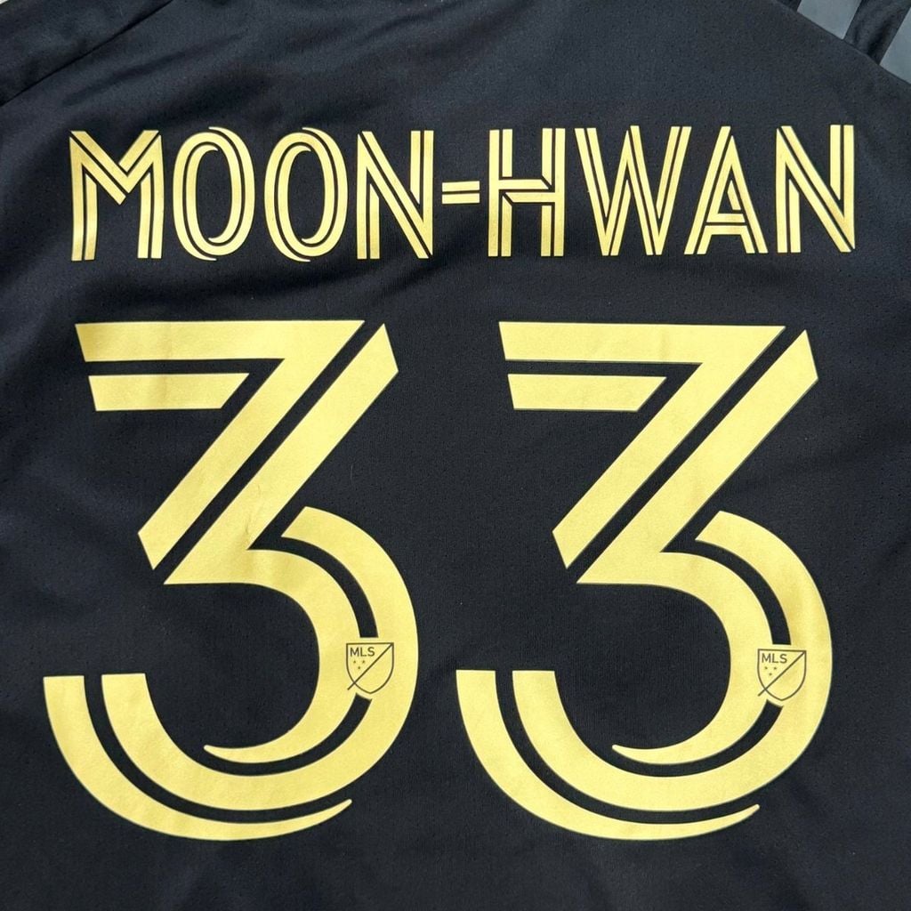 ÁO BÓNG ĐÁ LOS ANGELES 2024/25 CHÍNH HÃNG SÂN NHÀ PLAYER GQ0895 - NAME PATCH MLS MOON-HWAN