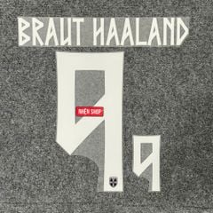 NAMESET BRAUT HAALAND 9 AUTHENTIC NA UY SÂN KHÁCH 2026 WORLD CUP
