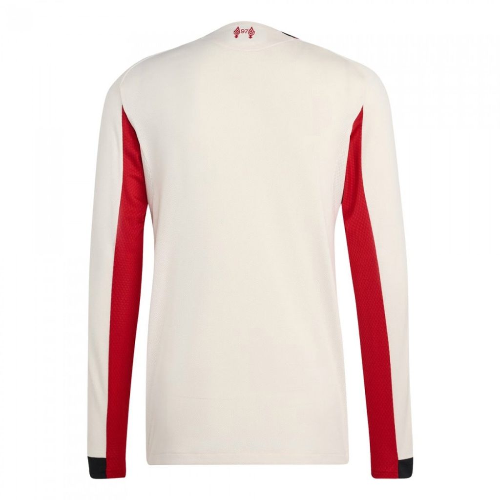 ÁO BÓNG ĐÁ LIVERPOOL TAY DÀI 2025/26 CHÍNH HÃNG SÂN KHÁCH PLAYER JV6446