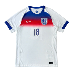 ÁO BÓNG ĐÁ TUYỂN NỮ ANH 2025 SÂN NHÀ CHÍNH HÃNG FAN + KELLY #18 - FZ9012-405