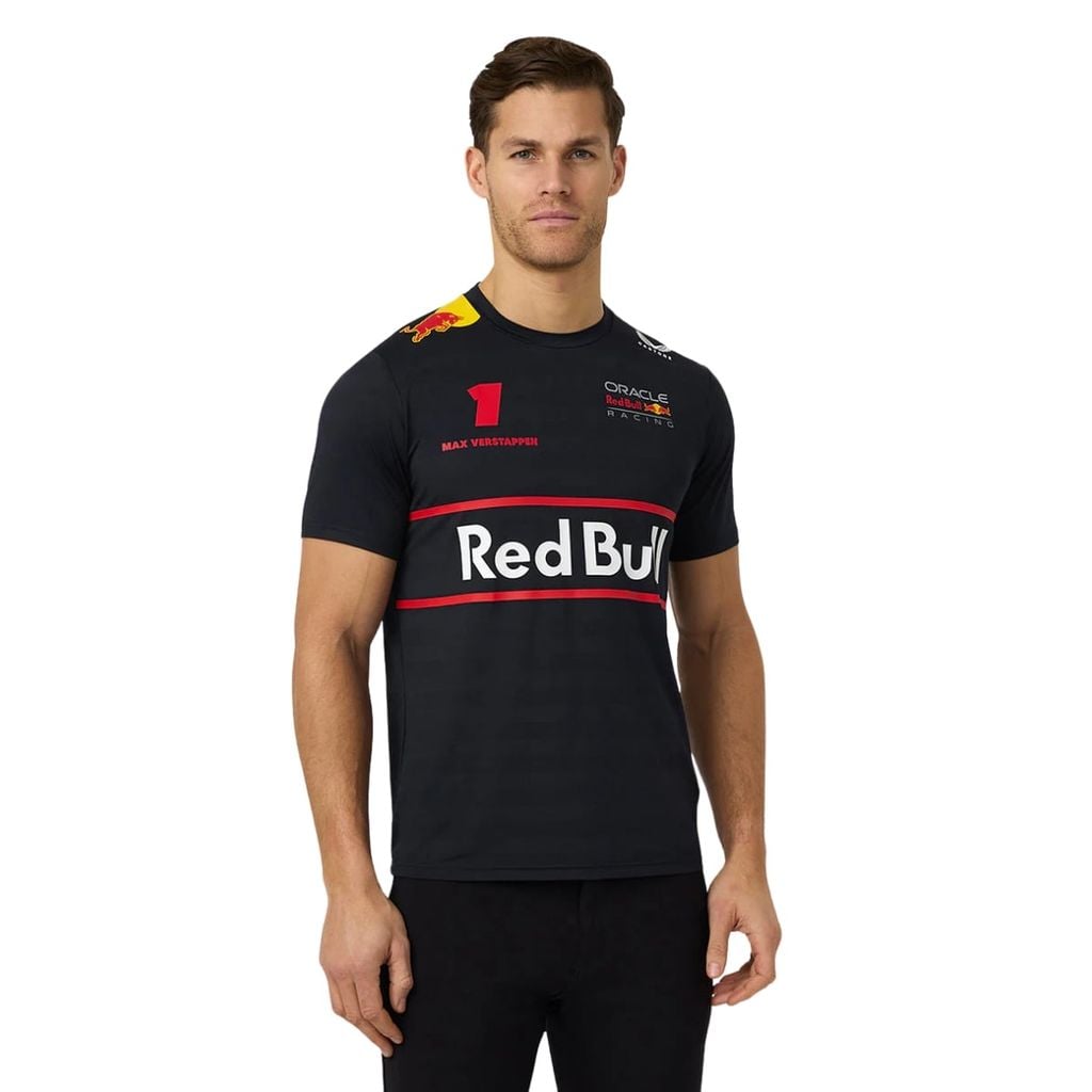 ÁO THUN F1 RED BULL RACING 2025 MAX VERSTAPPEN CASTORE CHÍNH HÃNG TM10298-020