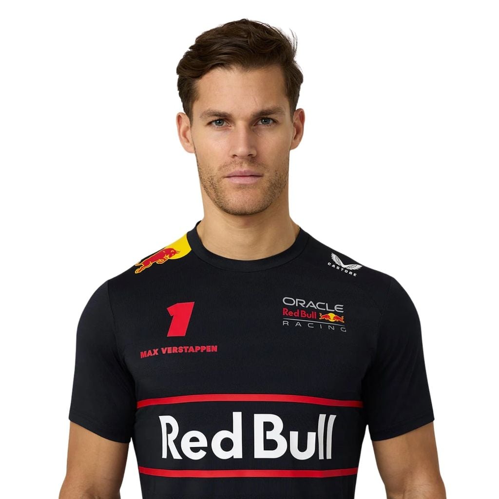 ÁO THUN F1 RED BULL RACING 2025 MAX VERSTAPPEN CASTORE CHÍNH HÃNG TM10298-020