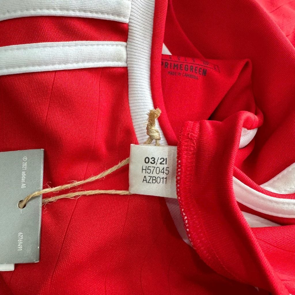 ÁO BÓNG ĐÁ UNION BERLIN 2021/22 SÂN NHÀ CHÍNH HÃNG FAN H57045 - NAME PATCH BUNDESLIGA HARAGUCH 24 SIZE S (UK)