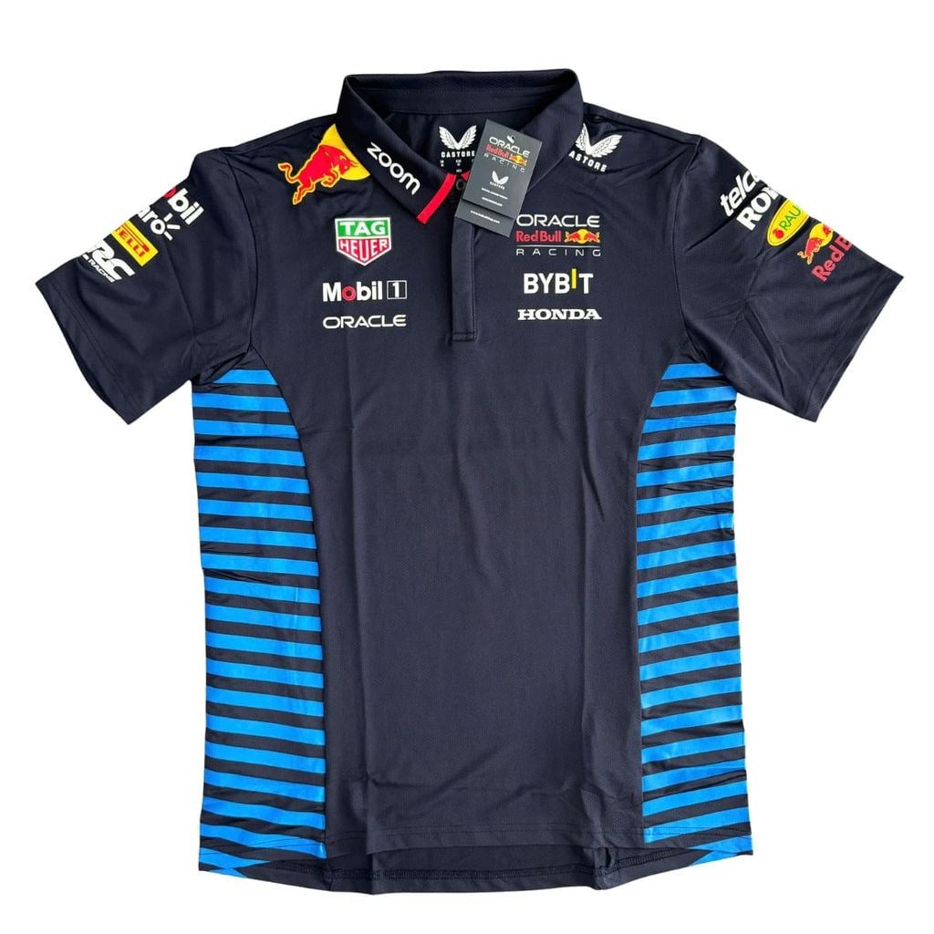 ÁO ĐUA XE ORACLE RED BULL RACING F1 TEAM NIGHT SKY POLO SHIRT CHÍNH HÃNG - TM5288