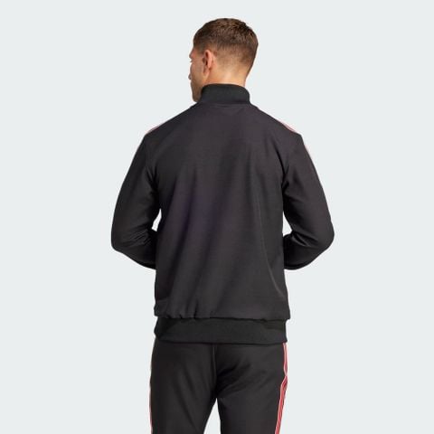 ÁO KHOÁC MANCHESTER UNITED TERRACE ICONS TRACK TOP BLACK 2024/25 CHÍNH HÃNG JF0358