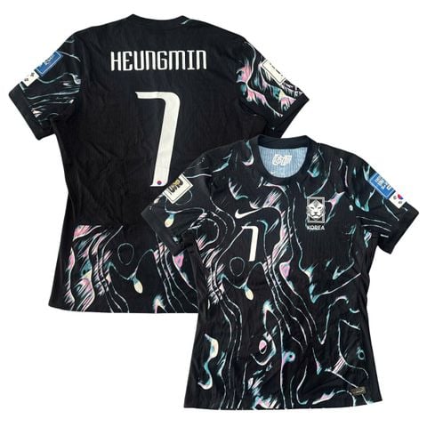ÁO BÓNG ĐÁ TUYỂN HÀN QUỐC 2025 CHÍNH HÃNG SÂN KHÁCH BẢN PLAYER ISSUE NAMESET HEUNGMIN 7 - FJ1191-010