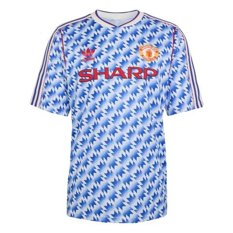 ÁO BÓNG ĐÁ MANCHESTER UNITED 1990/92 SÂN KHÁCH CHÍNH HÃNG REISSUE - JM5495