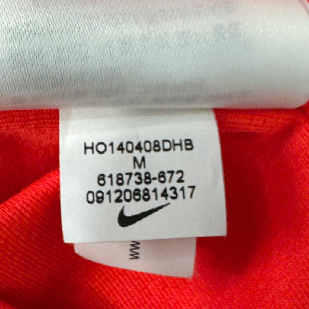 ÁO BÓNG ĐÁ BARCELONA 2014/15 SÂN KHÁCH CHÍNH HÃNG PLAYER 618738-672 - NAME PATCH LFP MESSI