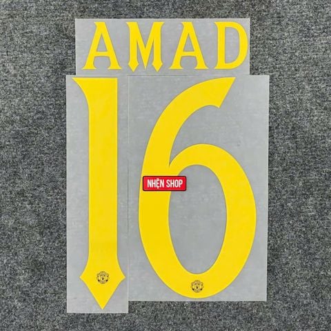NAMESET AMAD 16 AUTHENTIC MUFC MANCHESTER UNITED SÂN KHÁCH THỨ BA 2025/26 CUP