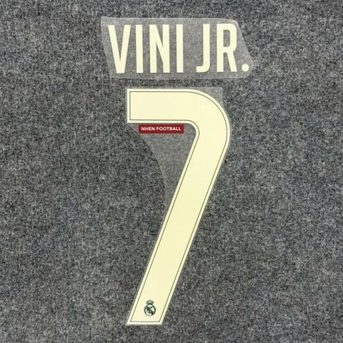 NAMESET VINI JR. 7 AUTHENTIC REAL MADRID SÂN KHÁCH 2026/27 UCL