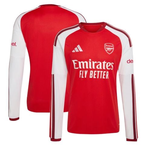 ÁO BÓNG ĐÁ ARSENAL SÂN NHÀ 2026/27 TAY DÀI CHÍNH HÃNG FAN KB9950