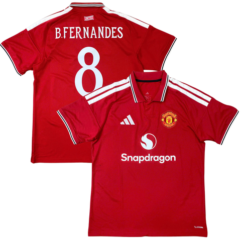 ÁO BÓNG ĐÁ MANCHESTER UNITED SÂN NHÀ 2026/27 CHÍNH HÃNG FAN - NAMESET B.FERNANDES #8 - KA6871